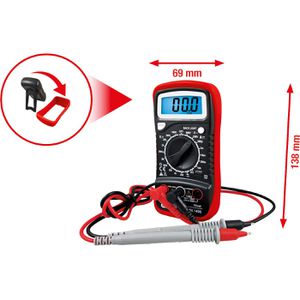 Produktbild für Multimeter KS-Tools 150.1495, digital, RMS