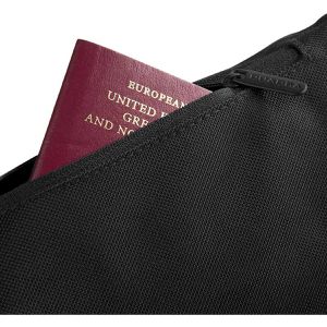 Produktbild für Bauchtasche Quadra QD12, aus Polyester, schwarz