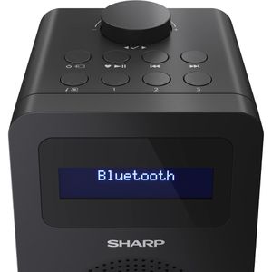 Produktbild für Radio Sharp Tokyo DR-430 BK DAB+