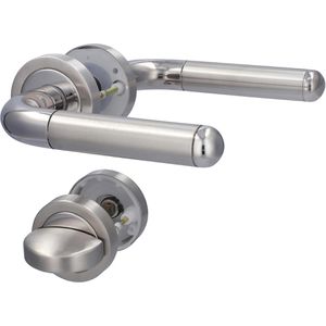 Drückergarnitur Alpertec Fair VI-R WC