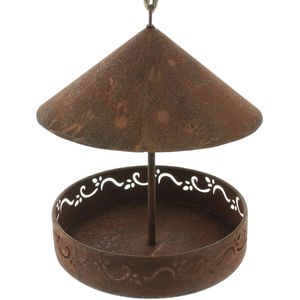 Vogelhaus Frank-Flechtwaren Futterstation, aus Metall