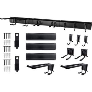 Gerätehalter GALLUNOPTIMAL 3 Schienen, 9 Halter