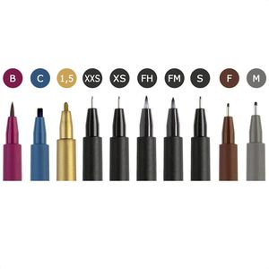 Produktbild für Zeichenset Faber-Castell 167400 Pitt Artist Pen