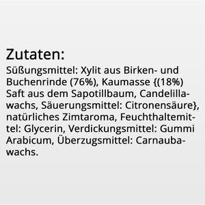 Produktbild für Kaugummis Birkengold Natur, Zimt