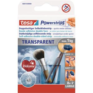 Powerstrips Tesa 58810, Transparent, Large