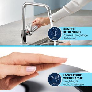 Produktbild für Küchenarmatur GROHE Get 30361000, chrom