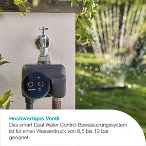 Produktbild für Bewässerungscomputer Gardena smart Dual Water Control 19034-20