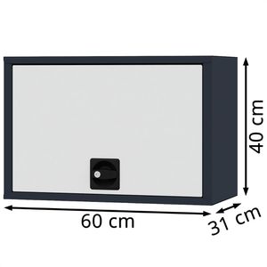 Produktbild für Werkzeugschrank Simplaflex CL6WHSG04, Metall, anthrazit / grau