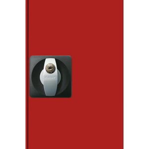 Produktbild für Werkzeugschrank Mauser MKSTM12/5/19E5, aus Metall, grau / rot