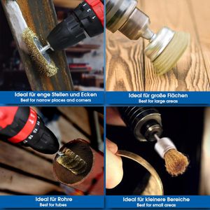 Produktbild für Drahtbürste S&amp;R 135.002.007, gewellt, 7-teiliges Set