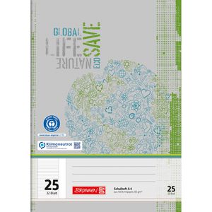 Produktbild für Schulheft Brunnen 104422501, ab 5. Klasse, A4