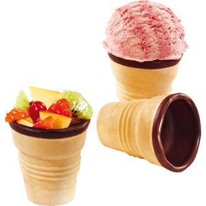 Produktbild für Waffelbecher De-Beukelaer Decor on Ice