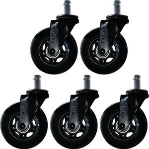 Stuhlrollen AMSTYLE SPM1.980, 5 Stück