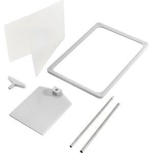 Produktbild für Infoständer Franken PSM A3 12 aus Aluminium, grau, A3