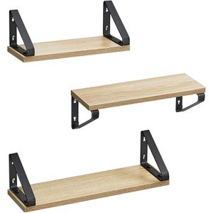 Produktbild für Wandregal Vasagle LWS033B11, eiche