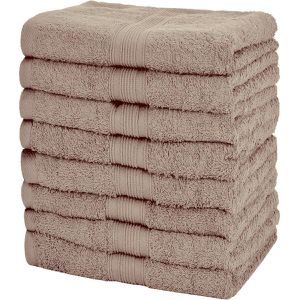 Produktbild für Handtuch NatureMark Premium, sand-beige, 50 x 100 cm