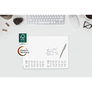 Produktbild für Schreibunterlage Sigel H6501, Dotted, weiß