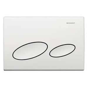 Betätigungsplatte Geberit Kappa20, weiß