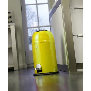 Produktbild für Mülleimer Wesco Kickmaster, lemonyellow