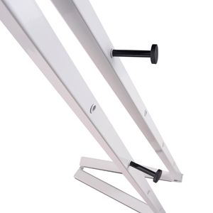 Produktbild für Staffelei Sprintis Aluminium, mit Tragetasche, weiß
