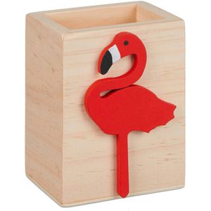 Produktbild für Stiftehalter Relaxdays 10045002, Flamingo
