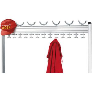 Produktbild für Garderobenständer Kerkmann Multiline 6754, silber