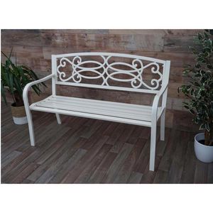 Produktbild für Gartenbank Mendler HWC-F44, 76761, 2-Sitzer