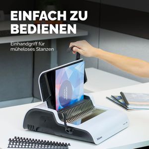 Produktbild für Bindegerät Fellowes Pulsar+ 300, A4, manuell