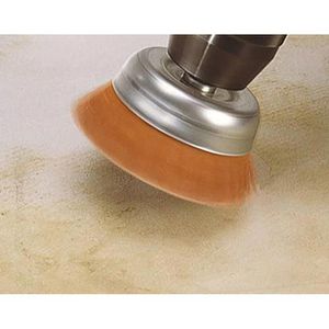 Produktbild für Drahtbürste Wolfcraft 8478000, gewellt, Topfbürste