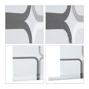 Produktbild für Duschrollo Relaxdays Square, (B/H) 100 x 240 cm
