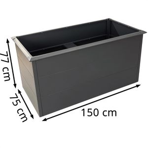 Produktbild für Hochbeet Westmann Primus L, aus Stahl