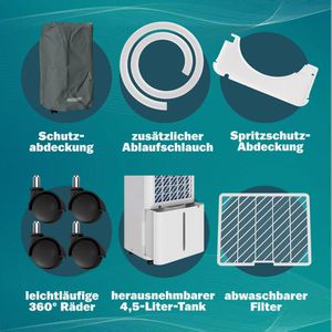 Produktbild für Luftentfeuchter Monzana 109640, elektrisch