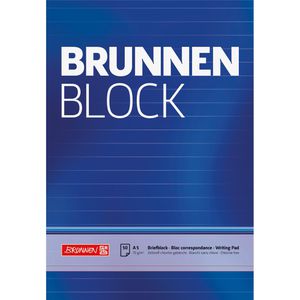 Produktbild für Briefblock Brunnen 1052427 Der Brunnen Block, A5