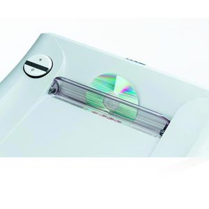 Produktbild für Aktenvernichter Ideal 2503 CC, 25039111, weiß, mit Rollen