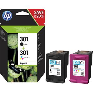 Produktbild für Tinte HP 301, N9J72AE Multipack
