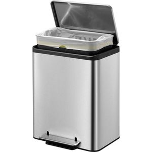 Produktbild für Mülleimer EKO EcoCasa, VB 912830, matt silber