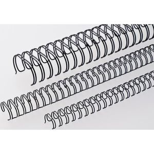 Drahtbinderücken Renz Ring Wire, schwarz, für A4