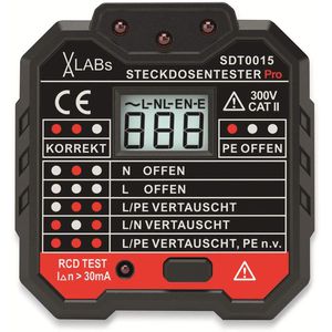 Produktbild für Steckdosentester VA-LABs SDT0015 230 V