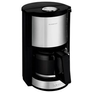 Krups Kaffeemaschine ProAroma für schwarz, 3210, Plus, KM mit Liter, Böttcher Glaskanne Tassen, 10 AG – 1,25