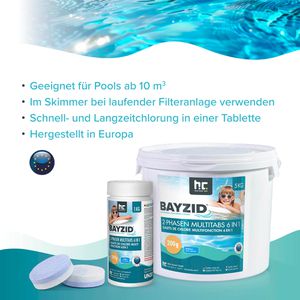 Produktbild für Chlor Höfer-Chemie BAYZID organisch, 6in1 Multitabs