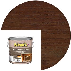 Holzlasur Bondex Wetterschutz-Lasur, 2,5l