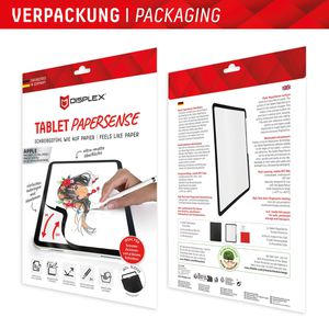Produktbild für Displayschutzfolie Displex Tablet Papersense, 3H