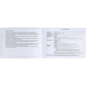 Produktbild für Kontrollbuch RNK 3095, A5 quer, 30 Blatt