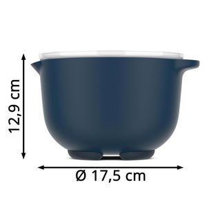 Produktbild für Schüssel Mepal Chef It Navy, mit Deckel