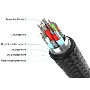 Produktbild für Ladekabel Manhattan 356367, EPR, schwarz, 2 m
