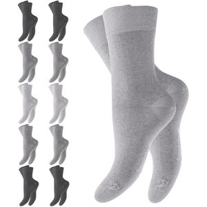 Socken Footstar Everyday, grau, 10 Paar
