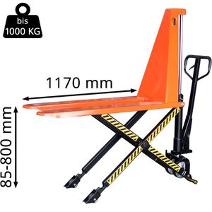 Produktbild für Hubwagen Schefer Premium, Tragkraft 1000kg