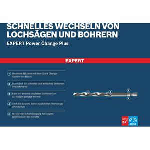 Produktbild für Zentrierbohrer Bosch Expert PC Plus, HSS-G, 2608901967
