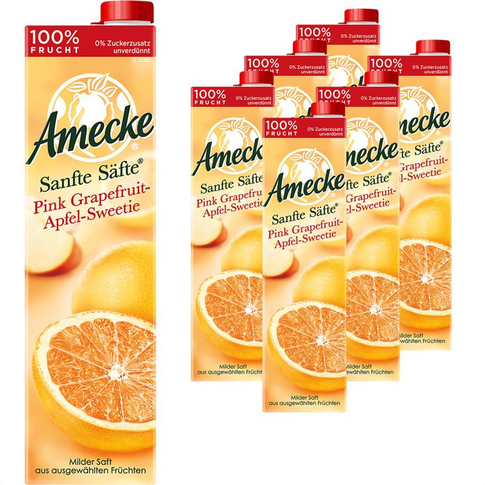 Amecke Saft Sanfte Säfte, Grapefruit-Apfel-Sweetie, je 1 ...