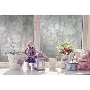 Produktbild für Fensterfolie d-c-fix Spring, selbsthaftend